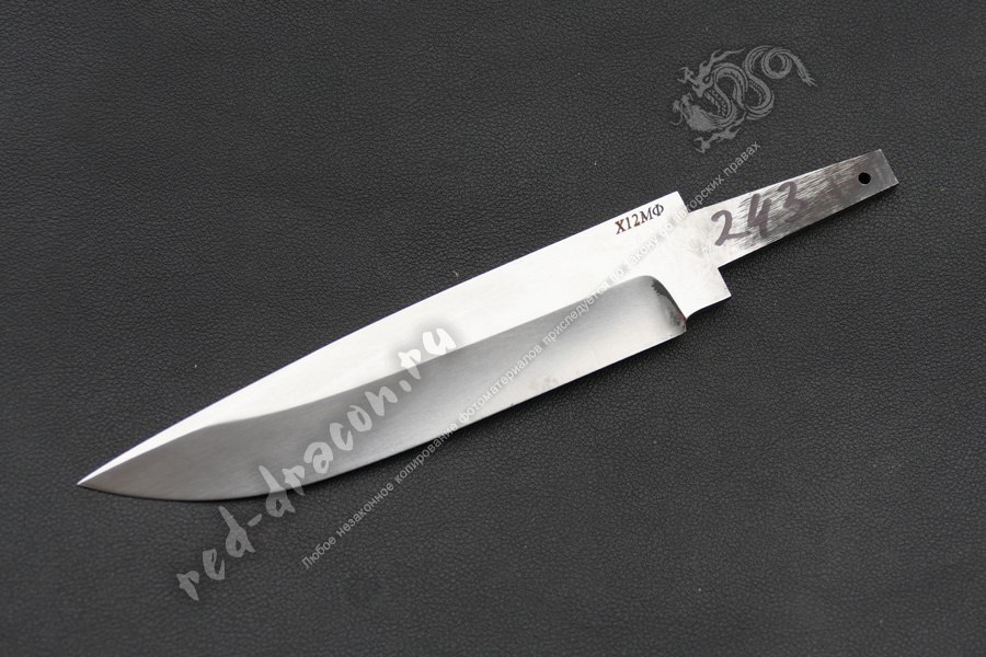 Клинок кованный для ножа Х12МФ "DAS 302"
