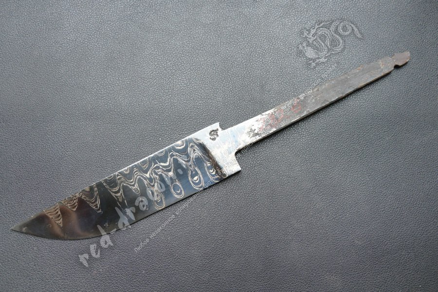 Клинок для ножа Дамаск za2826