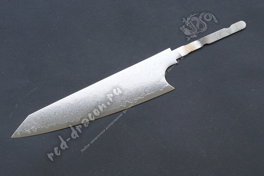 Клинок для кухонного ножа Дамаск "DMS105D"